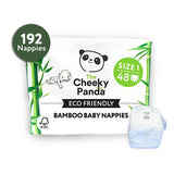 Cheeky Panda bamboo nappies bulk pack - British product