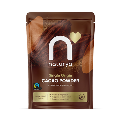 Holland & Barrett Naturya Fairtrade Single Origin Cacao Powder 250g- Buy online at McGrocer