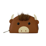 Aroma Home Harris Highland Cow manicure tool gift set - British product
