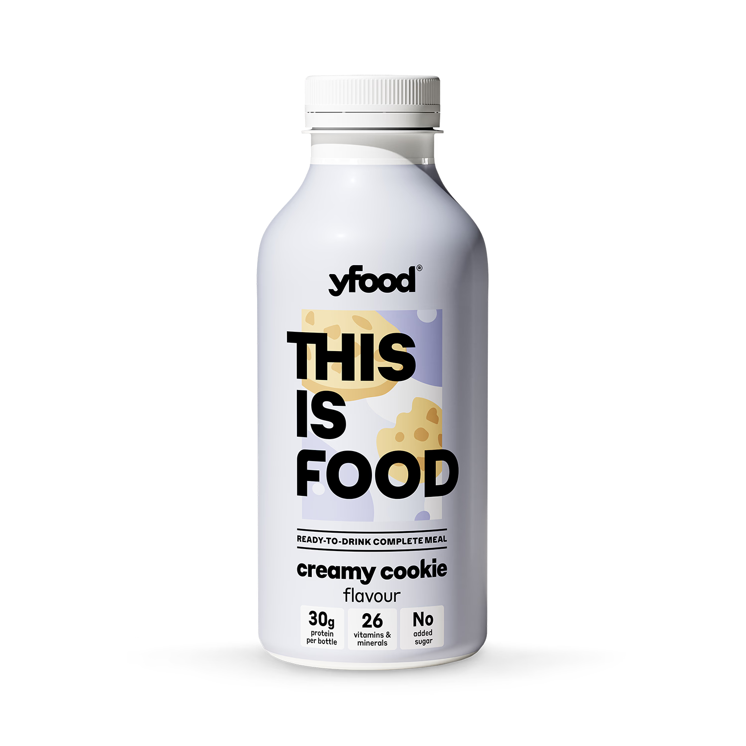 Yfood Creamy Cookie meal drink 500ml, UK version