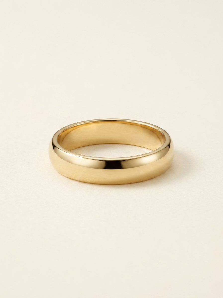 Cartier C de Cartier wedding ring 4mm 18ct gold, UK version