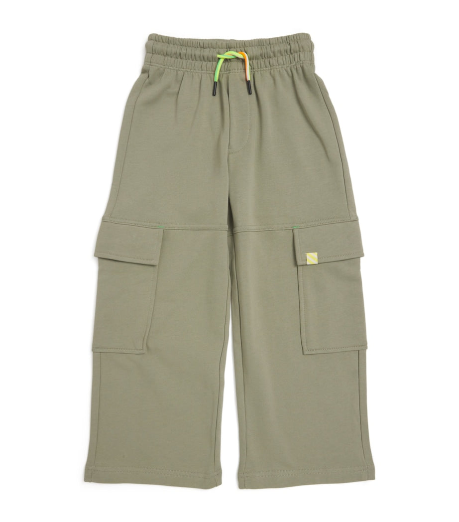 Billieblush cotton cargo sweatpants for children 4-10 years - British product