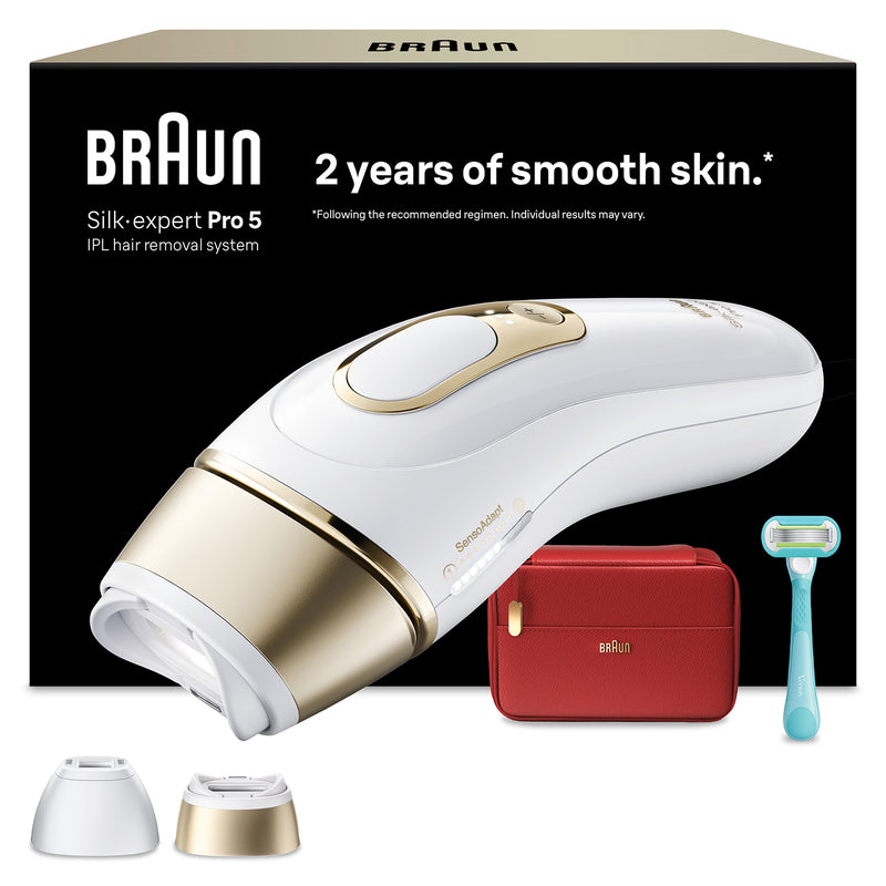 Braun Silk·expert Pro 5 IPL hair removal device - British product