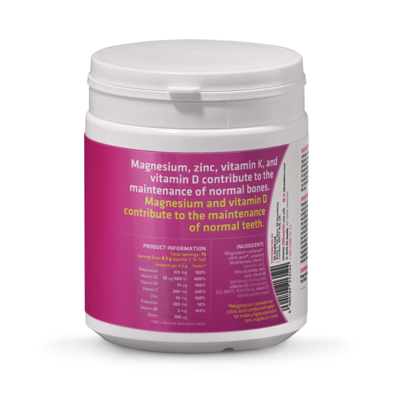 Mag365 bone formula unflavoured powder 180g, imported from the UK