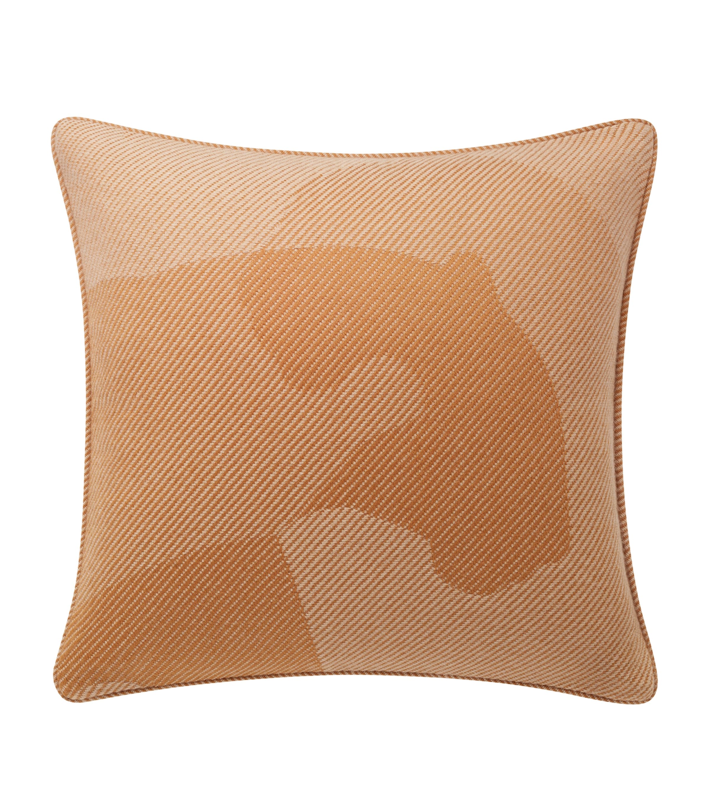 Cartier wool-cashmere Panthère de Cartier cushion 50cm x 50cm - British product