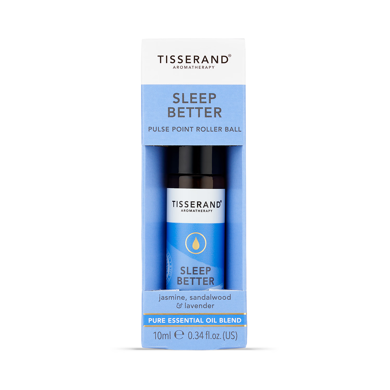Tisserand sleep roller ball with pure essential oils 10ml, UK version