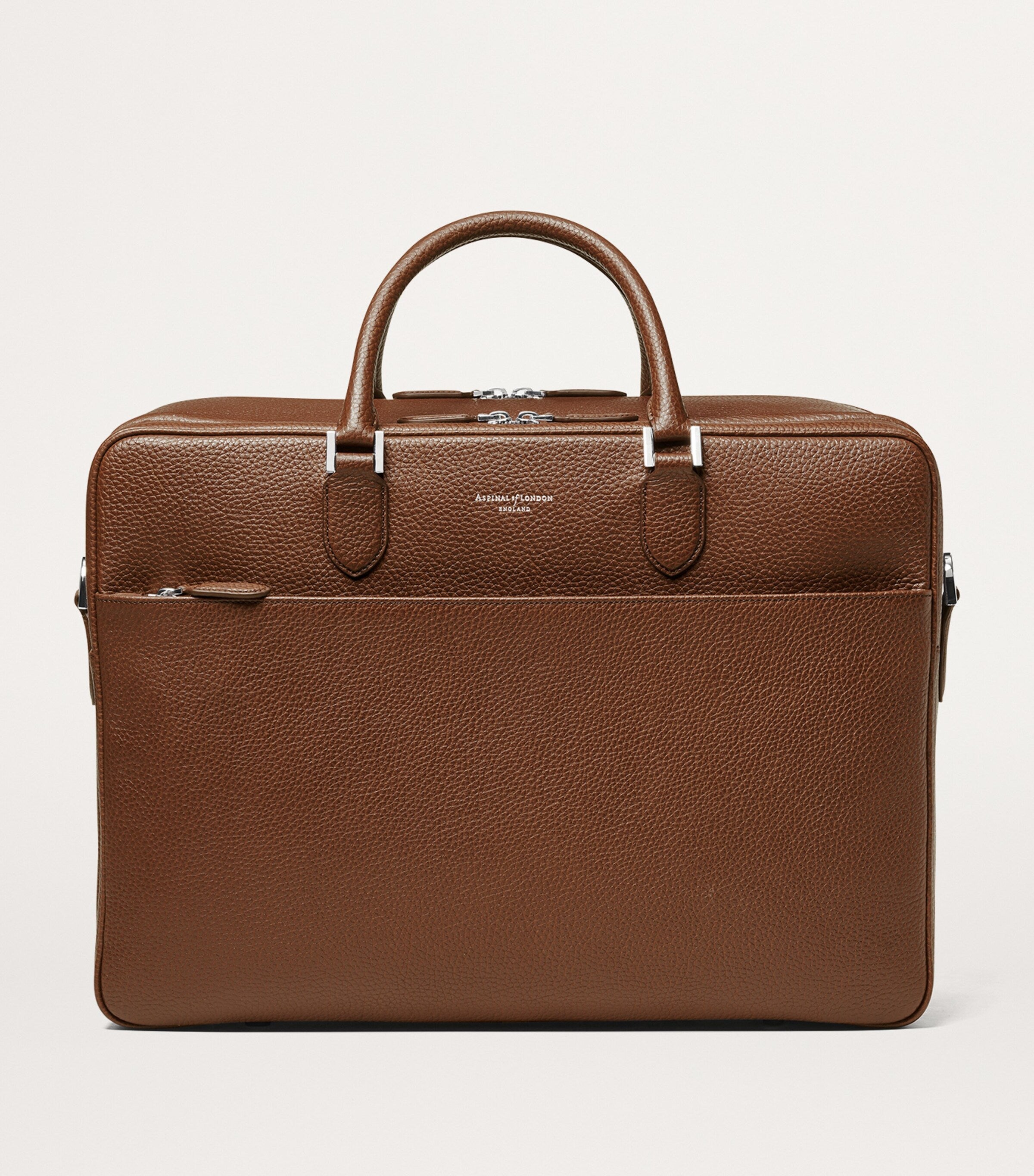 Aspinal Of London leather 48 Hour Mount Street travel bag - British product