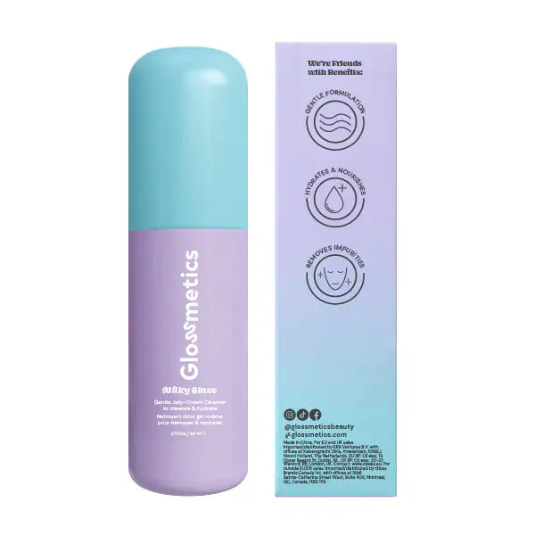 DNR Glossmetics Milky Glaze Jelly Cream Cleanser 100ml - British product