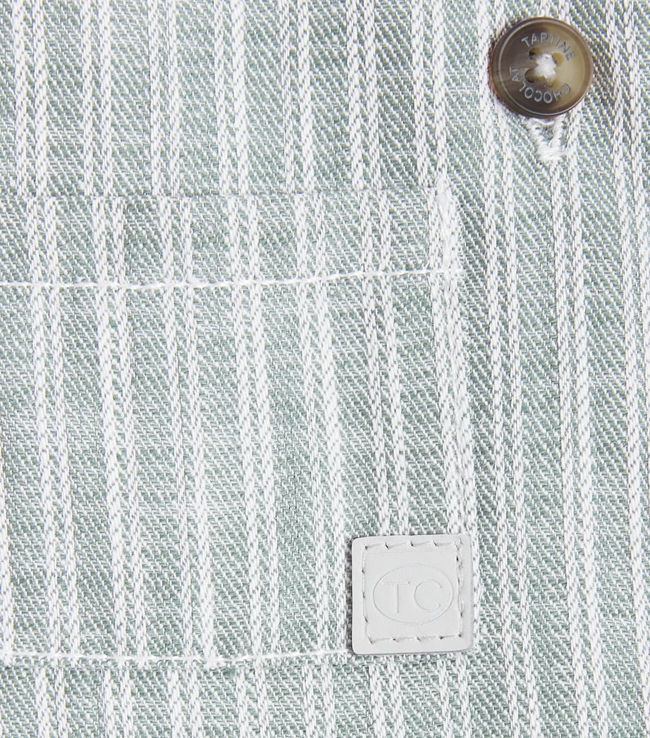 Tartine et Chocolat Cotton Stripe Dungarees 3-36 months (British brand)