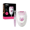 Braun Silk·épil 3 corded epilator pink, imported from the UK