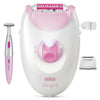 Braun Silk·épil 3 corded epilator pink, imported from the UK