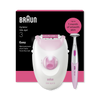 Braun Silk·épil 3 corded epilator pink, imported from the UK