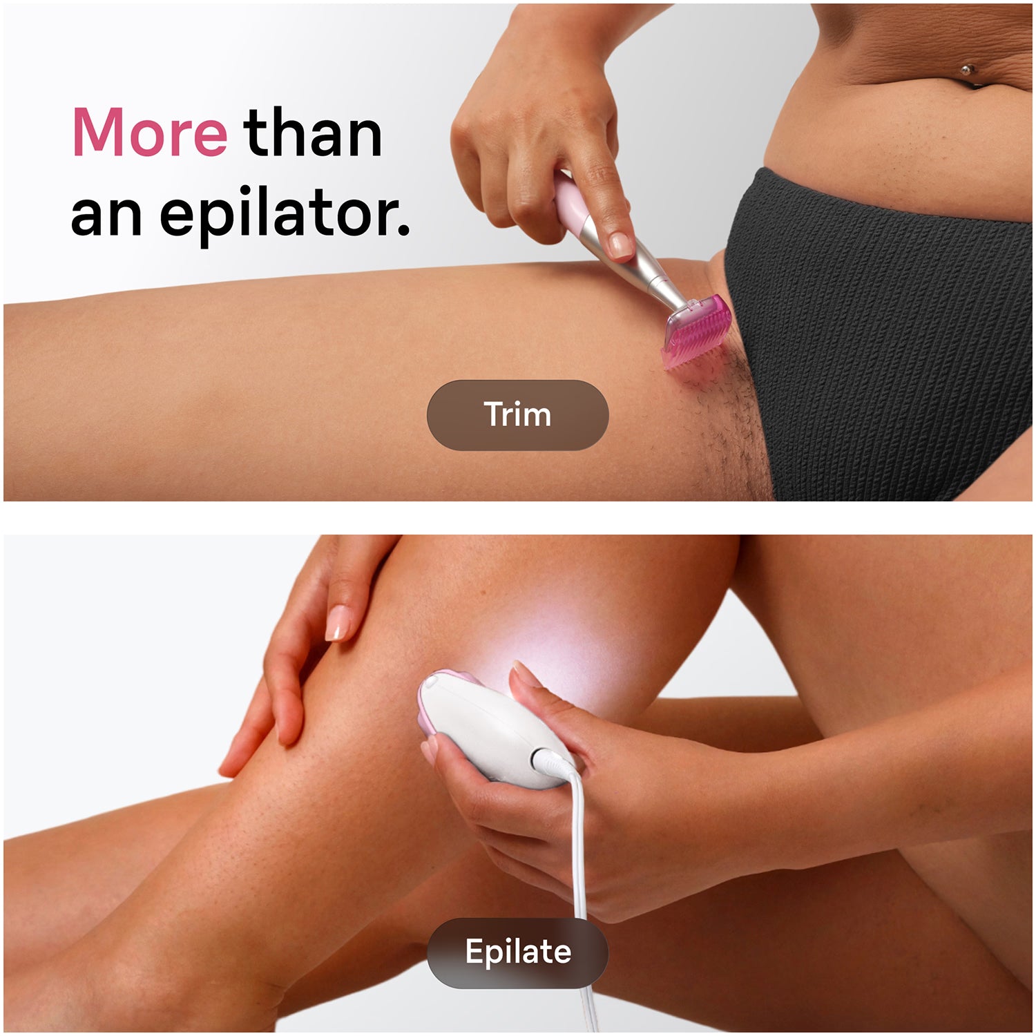 Braun Silk·épil 3 corded epilator pink, imported from the UK
