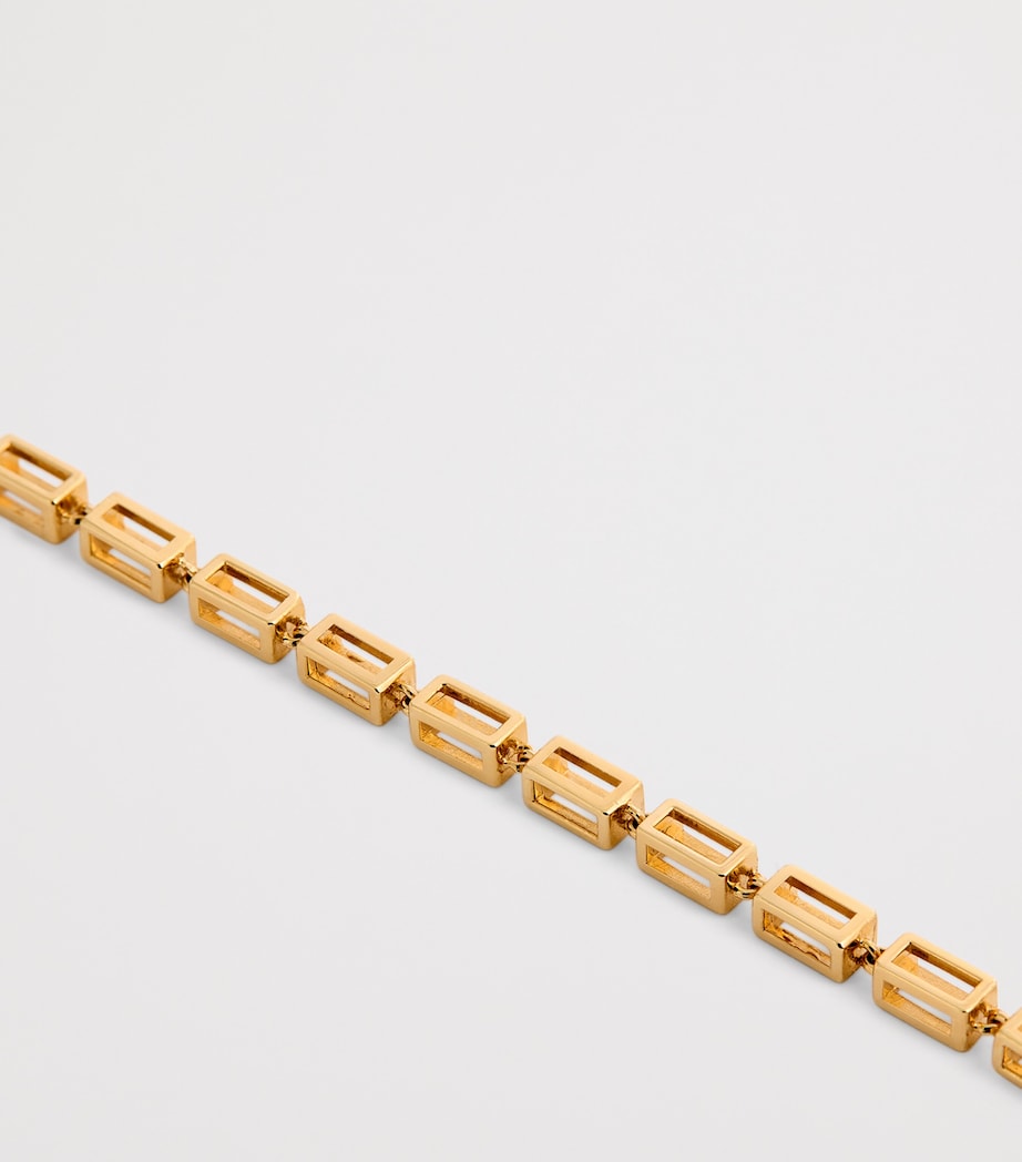 Suzanne Kalan yellow gold chain bracelet 17cm - British product