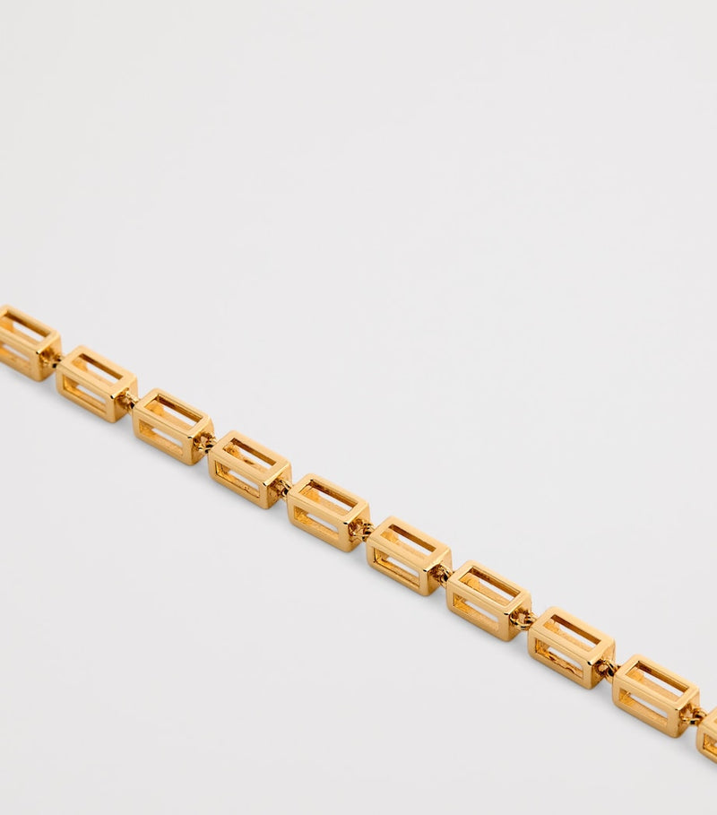 Suzanne Kalan yellow gold chain bracelet 17cm - British product