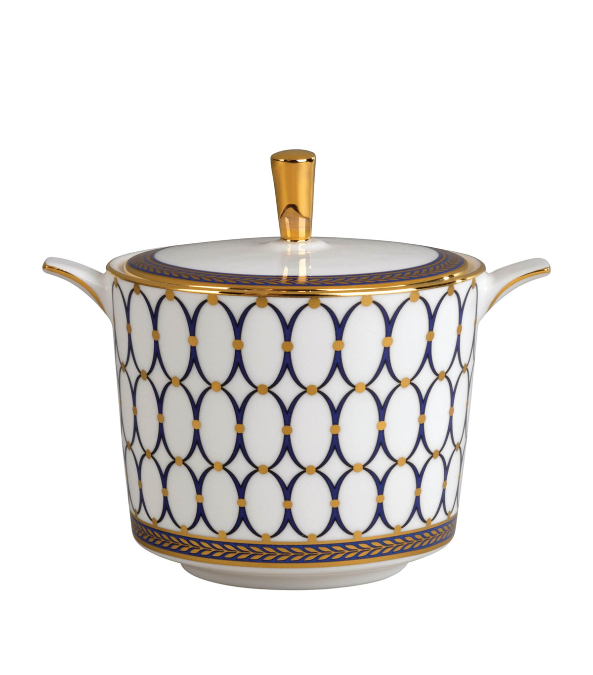 Wedgwood Renaissance Gold Sugar Box (British brand)