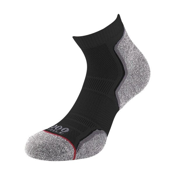 1000 Mile Mens Run Recycled Ankle Socks (Pack of 2) (L)