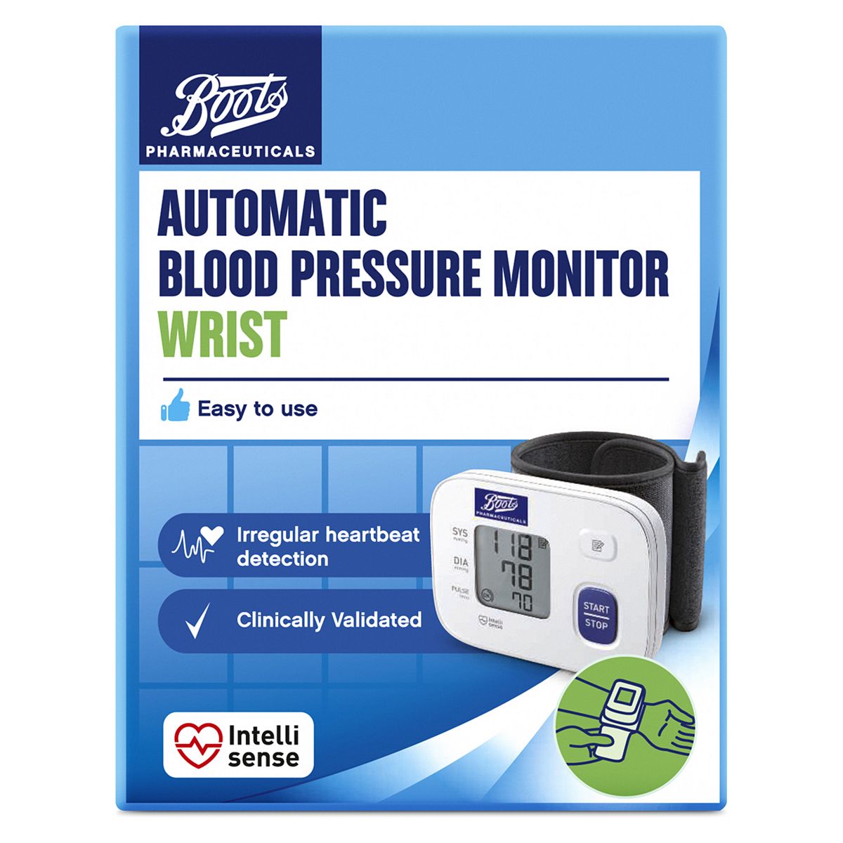 Boots Pharmaceuticals Automatic Blood Pressure Monitor - Wrist GOODS Boots   