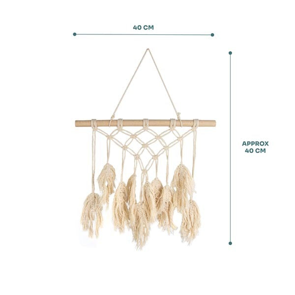 Myga Macrame Wallhanging - Ivy GOODS Superdrug   