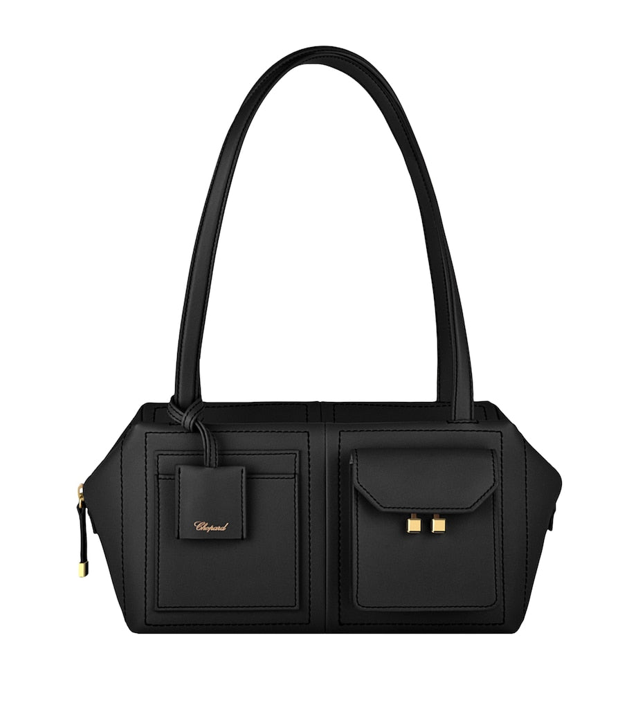 Chopard Ice Cube calfskin shoulder bag, imported from the UK