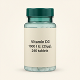 Holland & Barrett Vitamin D3 1000 I.U 25ug 240 Tablets