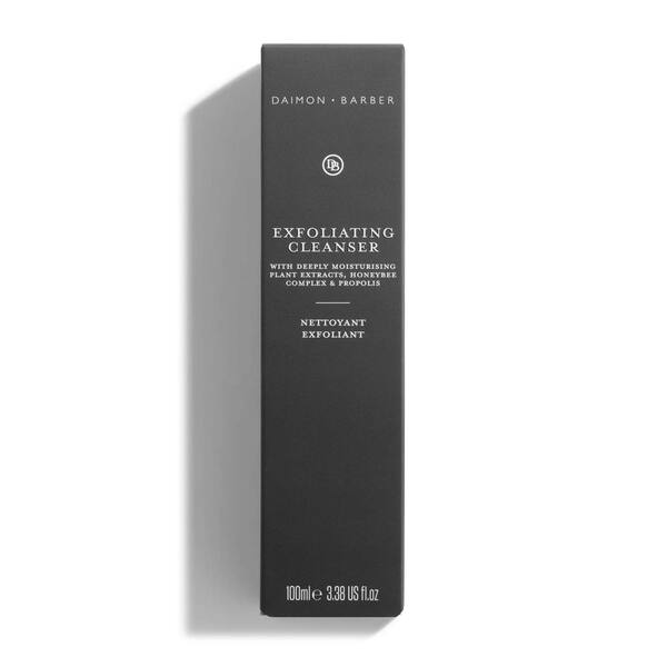 Daimon Barber Exfoliating Cleanser 100ml, imported from the UK