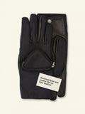 Logo-embellished Re-Nylon and leather gloves - 9.5