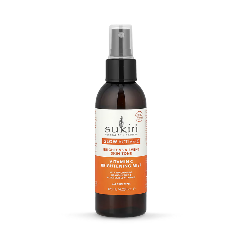 Sukin Glowactive-C Vitamin C Brightening Mist 125ml, imported from the UK