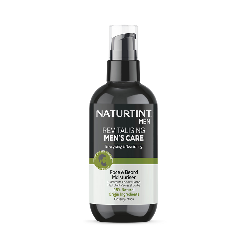 Naturtint Men Face & Beard Moisturiser 200ml (British brand)