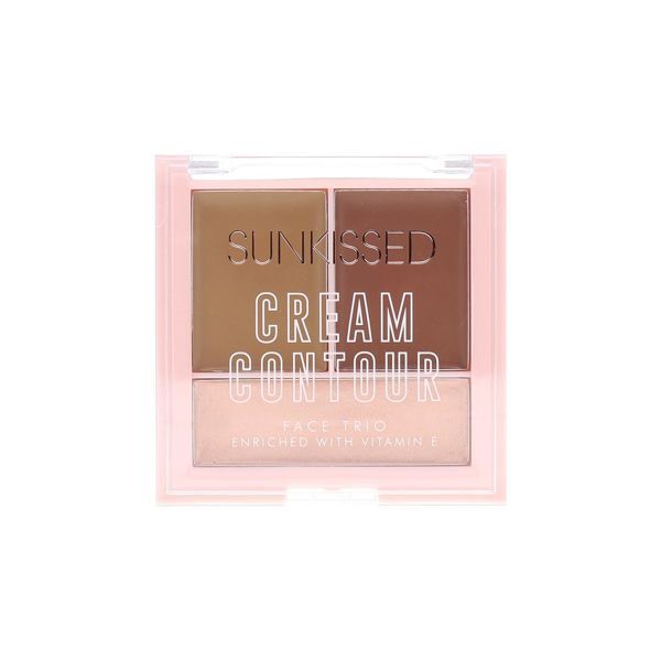 Sunkissed cream contour face trio 6.4g (British brand)
