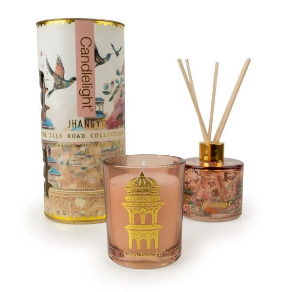 Jhangye home fragrance set pomegranate and cassis, imported from the UK