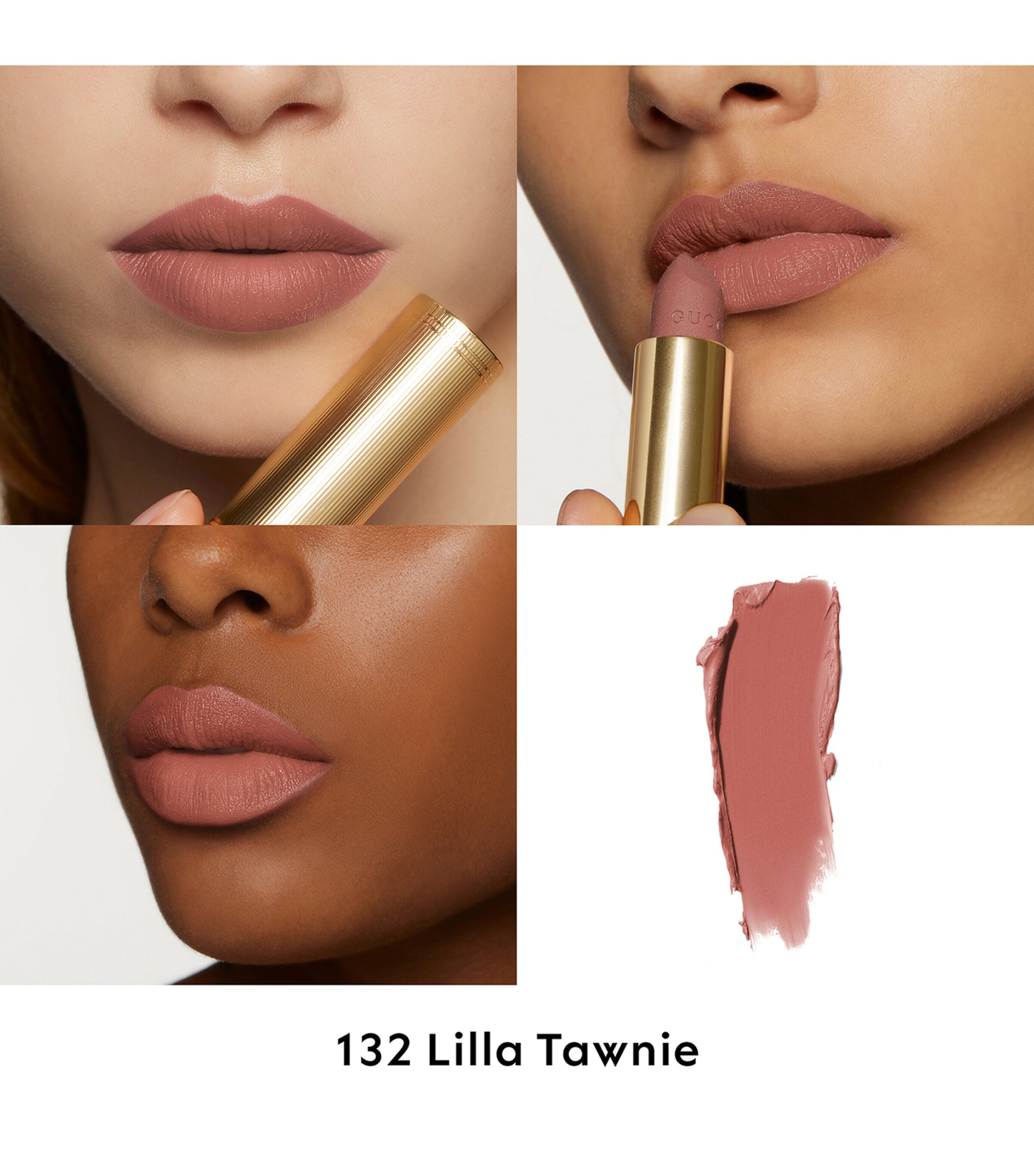Gucci Rouge à Lèvres matte lipstick tube 3.5g, UK version