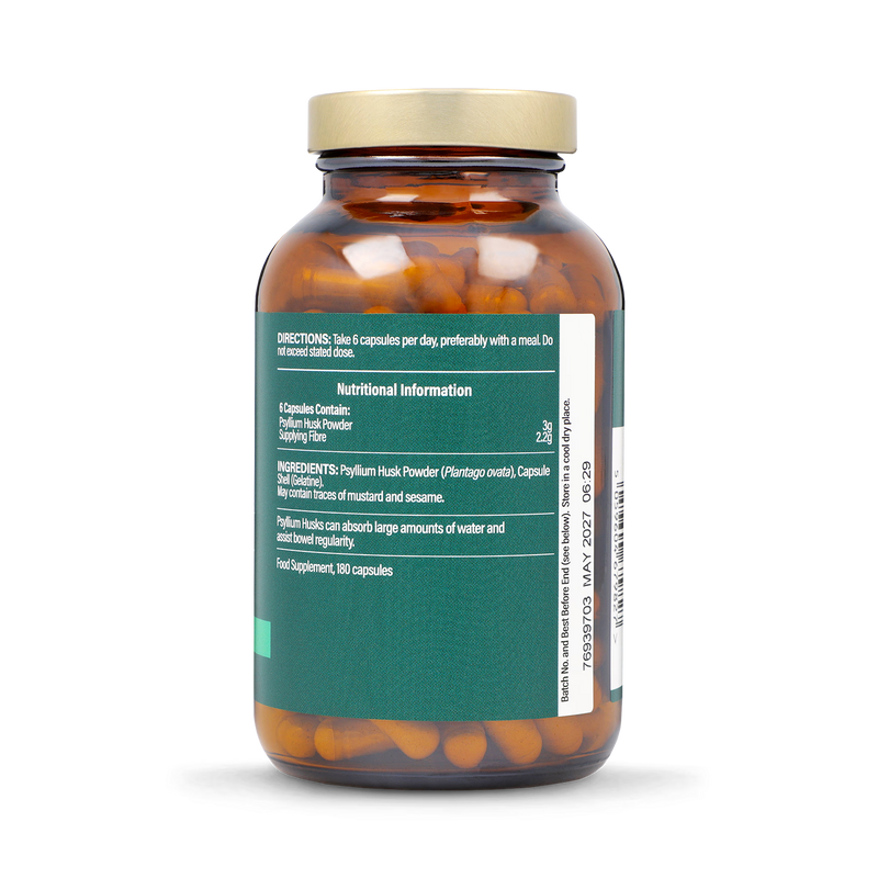 Holland & Barrett Psyllium Husk Capsules 180 Count, UK version