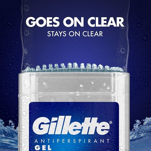 Gillette Antiperspirant Deodorant Clear Gel Cool Wave 70ml GOODS Superdrug   