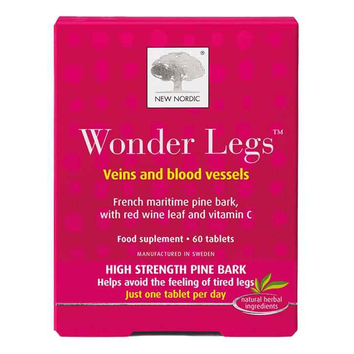 New Nordic Wonder Legs Veins & Blood Vessels 60 Tablets Women's Health Supplements Holland&Barrett   