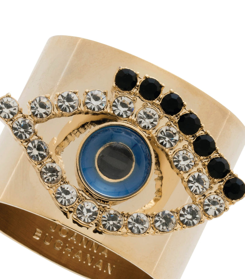 Joanna Buchanan Evil Eye napkin rings set of 2, UK version