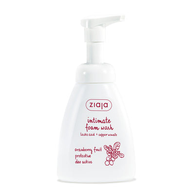 Superdrug Ziaja Intimate Foam Wash Cranberry Fruit Protective 250ml- Buy online at McGrocer