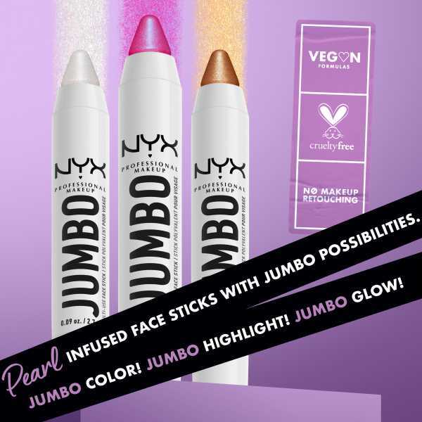 NYX Professional Makeup Jumbo Highlighter Coconut Cake, imported from the UK