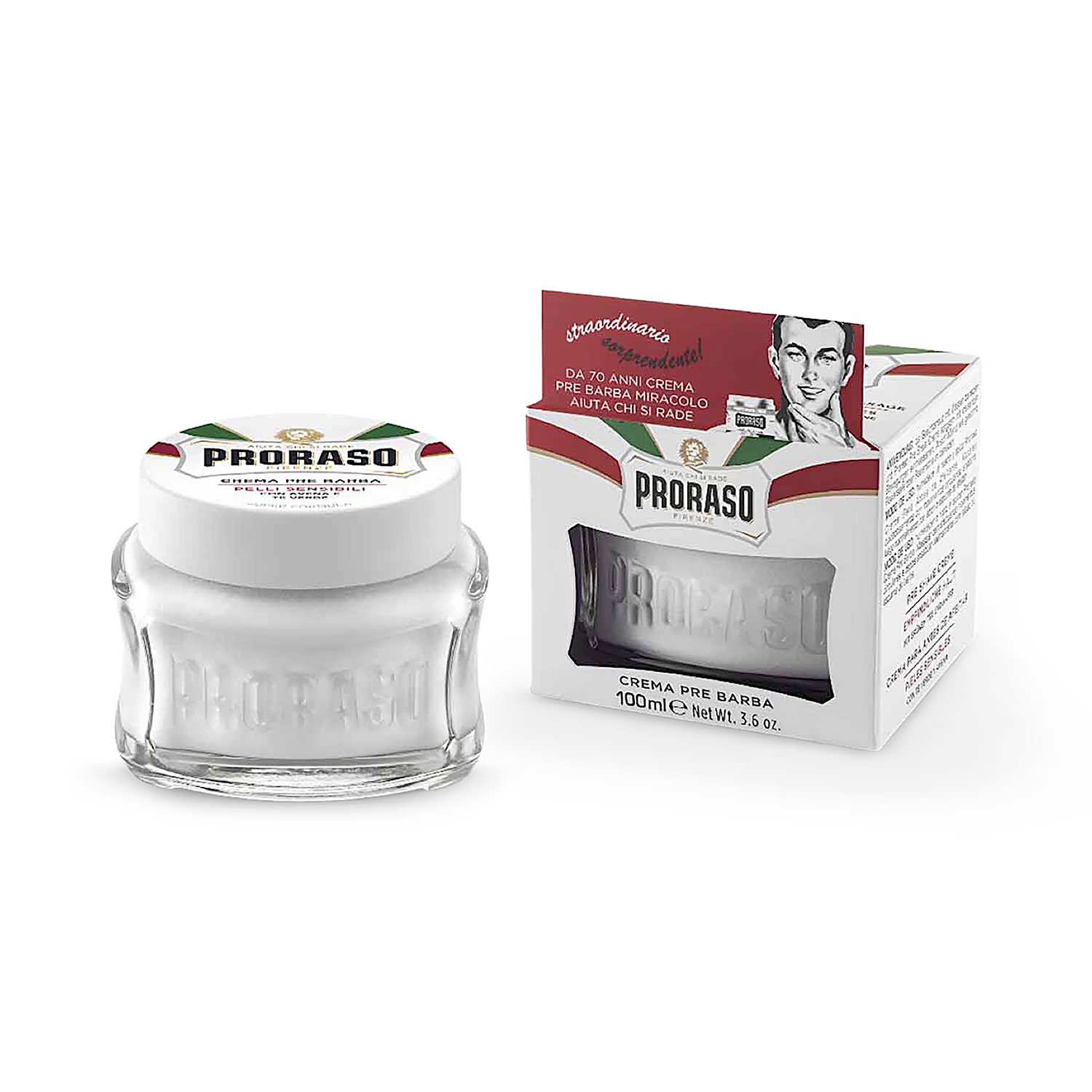 Proraso pre shave cream sensitive 100ml (British brand)