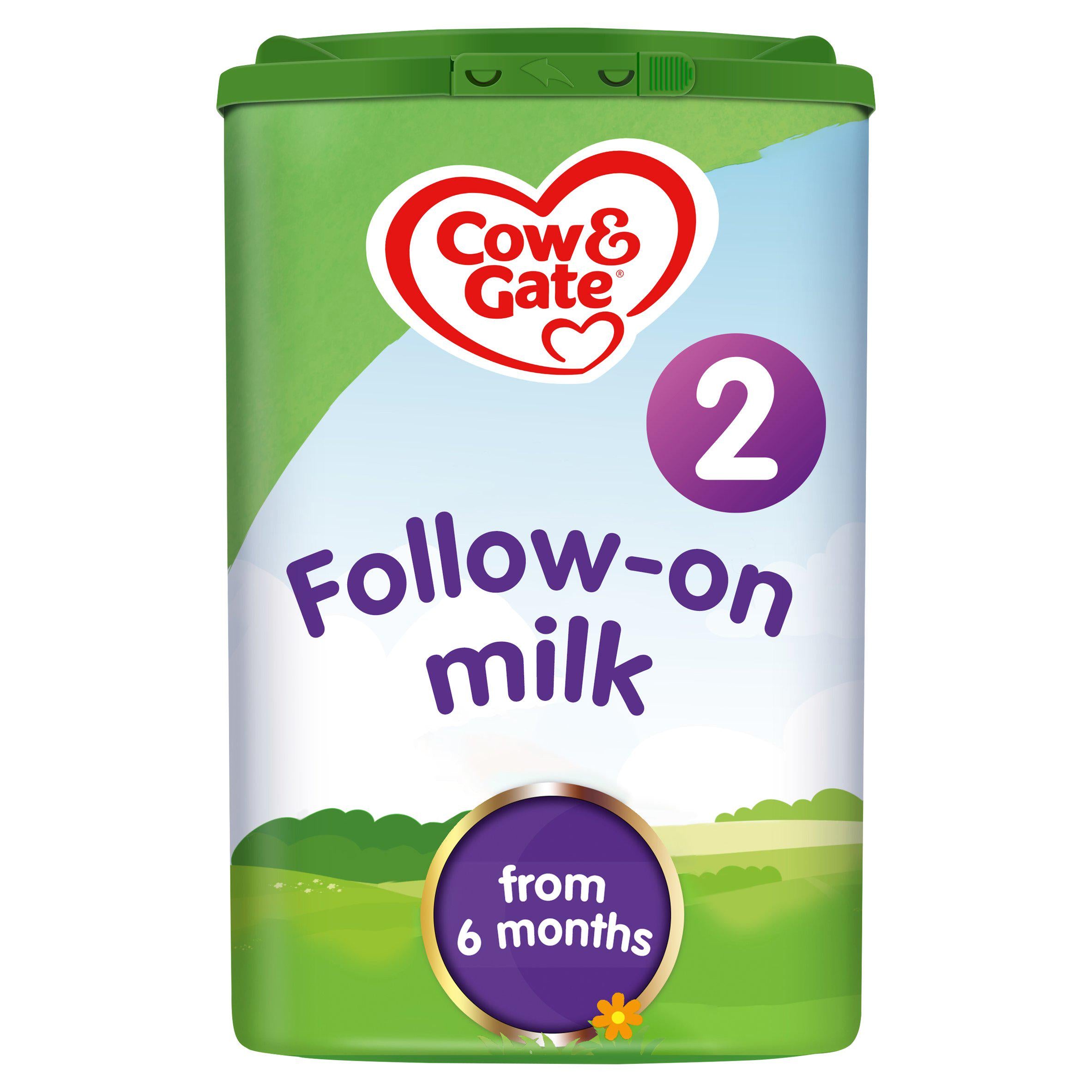 Cow & Gate 2 Follow On Baby Milk Formula Powder 6-12 Months 800g GOODS Sainsburys   