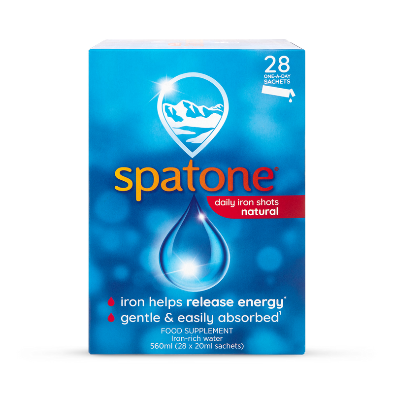 Spatone iron supplement 20ml sachets 28 pack (British brand)