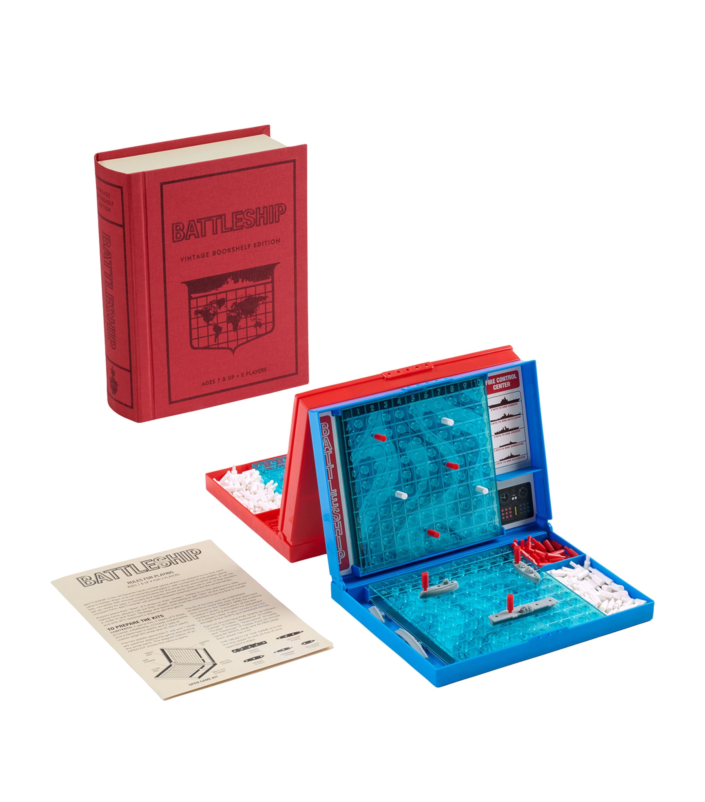 VINTAGE BOOKSHELF Battleship Board Game
