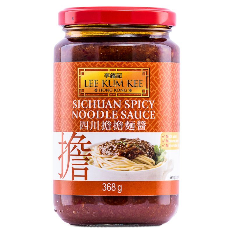 Lee Kum Kee Sichuan style spicy noodle sauce, UK version