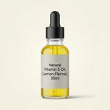 Holland & Barrett vitamin E oil lemon flavour 75ml, imported from the UK