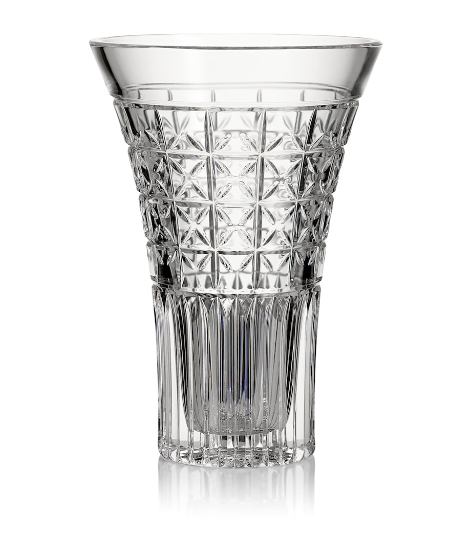 Waterford Powerscourt crystal vase 20cm (British brand)