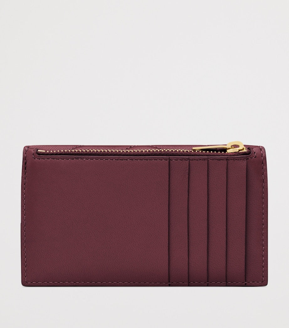 Saint Laurent Cassandre lambskin card holder 8x13cm, UK version