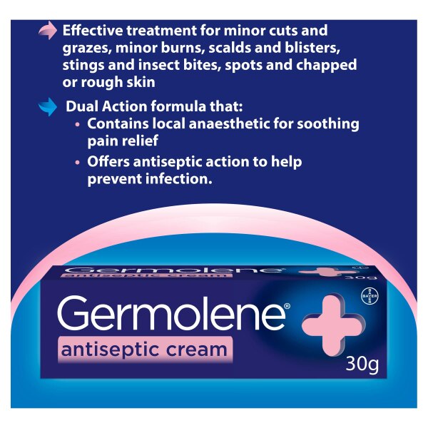 Germolene Antiseptic Cream with Local Anaesthetic 30g