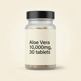 Holland & Barrett aloe vera 10,000mg tablets (British brand)