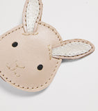 Donsje leather bunny hair clip - British product