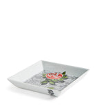 Fornasetti Musciarabia con rose square plate 20cm x 20cm - British product